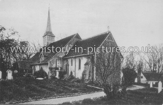 St Etheldreda Church, White Notley, Essex. c.1906
